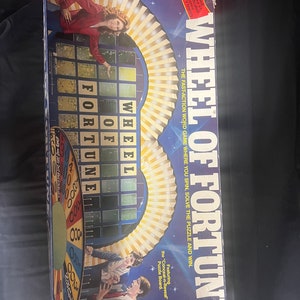 1985 Vintage Wheel of Fortune Board Game
