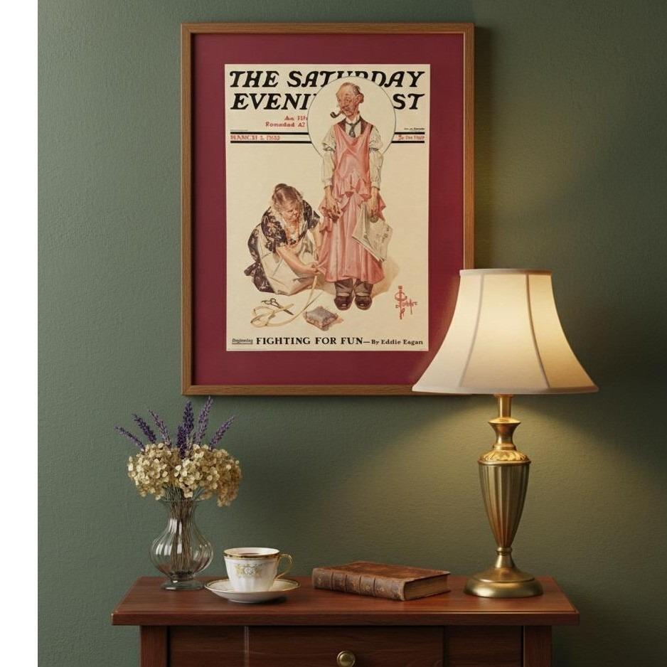 Leyendecker saturday evening post - Etsy 日本