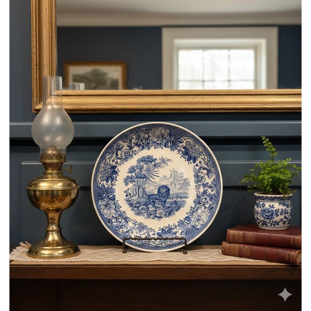 Spode blue room collection plates - Etsy 日本