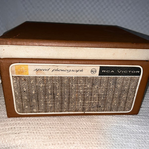 Rca Victor Record Player Etsy