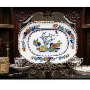 Antique Spode Copeland and Garrett Platter - Etsy