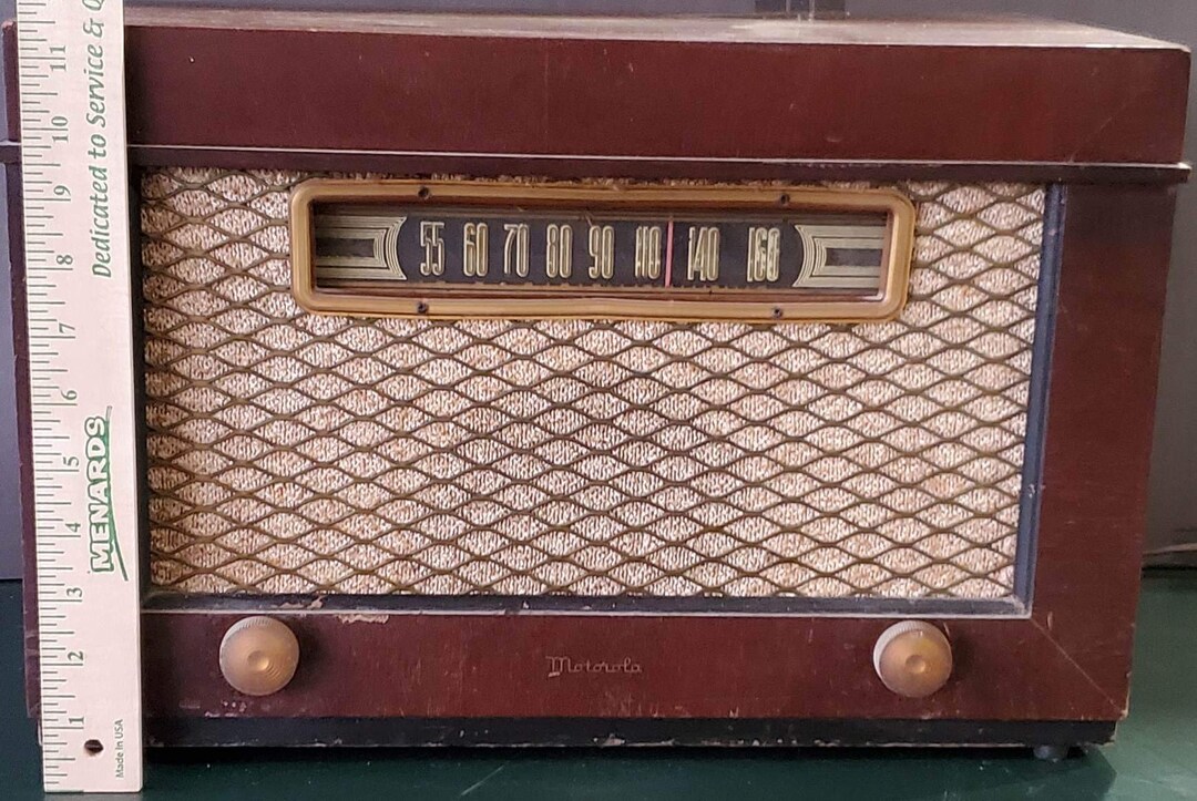 EXTREMELY Rare, Vintage Motorola Radio Mid Century. Etsy