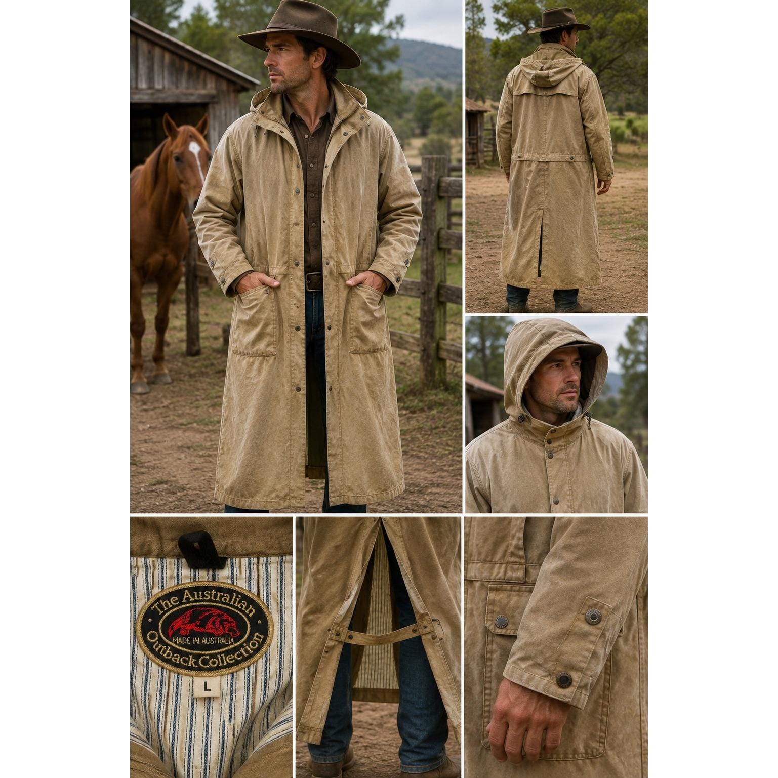 Australian Outback Coat - Etsy
