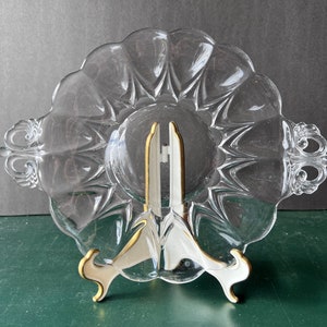 Vintage cut crystal beautiful plate