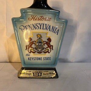 Vintage Pennsylvania Jim beam decanter (missing the top)