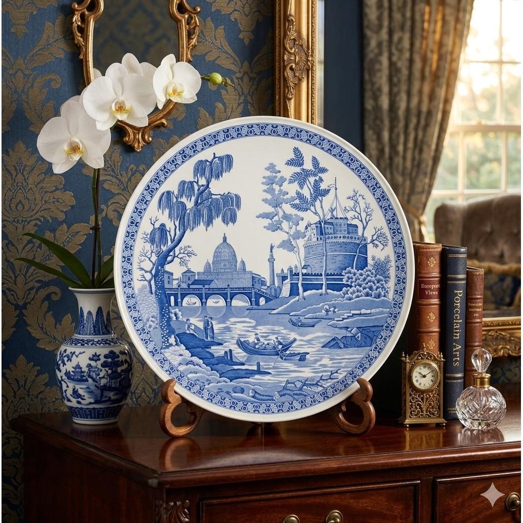 Spode Blue Room Regency Collection - Etsy