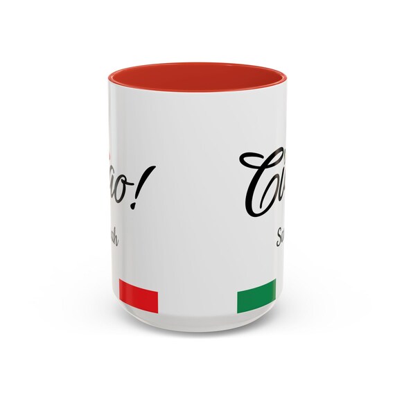 Tazza da caffè umoristico - Ciao bocca saluti