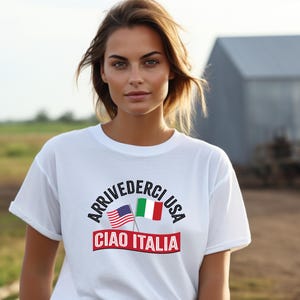 Ciao Italia T-Shirt: Italian Vacation Unisex Cotton Tee