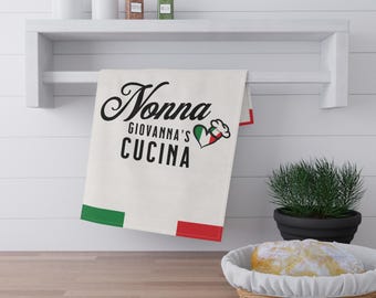 Ściereczka kuchenna Nonna's Cucina Italian: Dekoracja kuchni babci