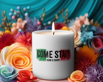 Italian Saying Digital Download: Come Stai with Flag - PNG SVG
