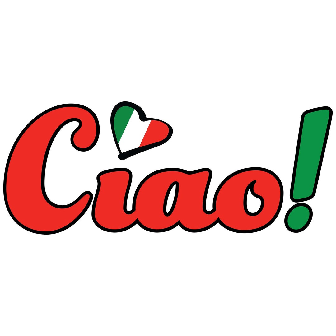 Ciao Bella Italian Flag Black License Plate Frame – Italy Beauty Theme – New
