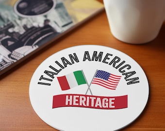 イタリア系アメリカ人の伝統旗 - チャオ・イタリア昇華（デジタルダウンロード）