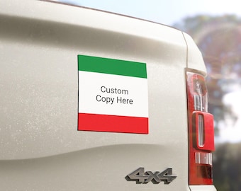 Imán de coche personalizado / Gráfico de vehículo personalizado