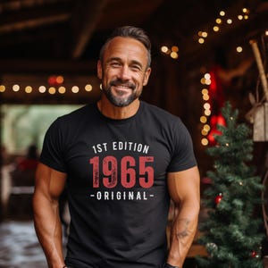 Birthday Milestone Personalized Date Unisex Tee, Happy Birth Year Gift for Birthday, Birthday Gift for her, Gift for him, Birth Year Shirt