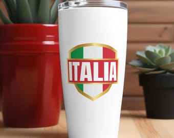 Diseño del escudo de la bandera italiana: SVG, PNG (descarga digital)