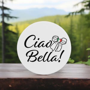 Art numérique italien, Italie, noeud de coquette Ciao Bella, téléchargement italien, coeur de drapeau italien, décalcomanie, autocollant, enseigne, conception de tshirt, PNG, SVG