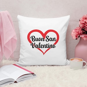 Italiaanse Valentijn, Buon San Valentino digitale download rood hart, Happy Valentines Day PNG SVG tshirt kaart teken poster sticker sticker