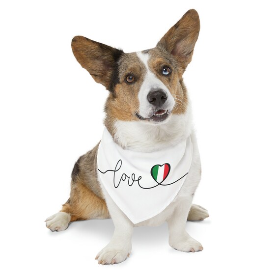 Corgi Heart Pet Bandana Corgi Heart Pet Bandana