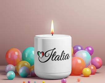 Drapeau italien coeur : Italie PNG SVG - Love Italy (téléchargement numérique)