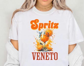 Spritz Veneto T-Shirt: Italian Cocktail, Vintage Aperitivo Tee
