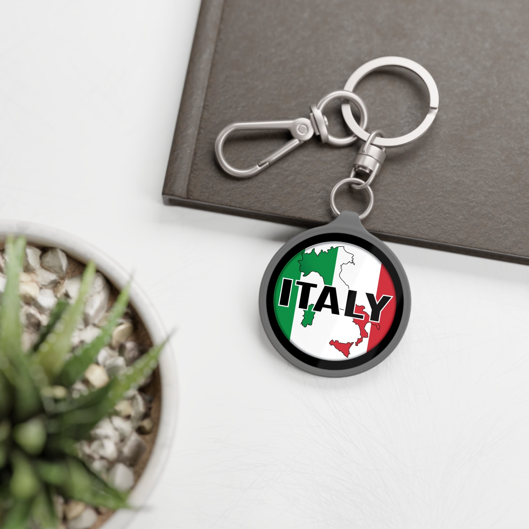 Poignée De Bagage Confort Néoprène Avec Drapeau Italie – Identifiant Valise Antidérapant, Fente Pour Carte De Contact - 7