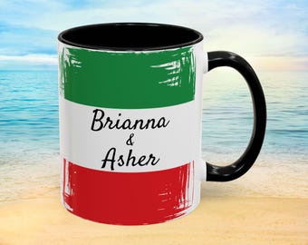 Personalized Italian Coffee Mug: Heritage Gift