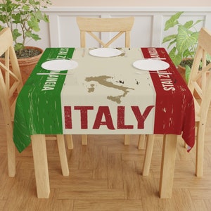 Italian christmas tablecloth