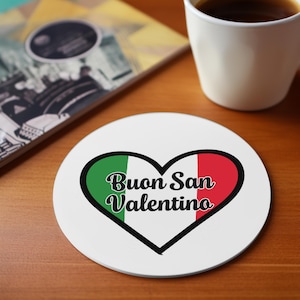 Italiaanse Valentijn, Buon San Valentino digitale download rood hart, Happy Valentines Day PNG SVG tshirt kaart teken poster sticker sticker