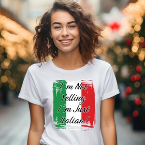 Italian Tshirt, Italy, Italian Flag Unisex Jersey Short Sleeve Tee Gift T-shirt for her, gift for him, Funny Gift for Italian, Italian Gift