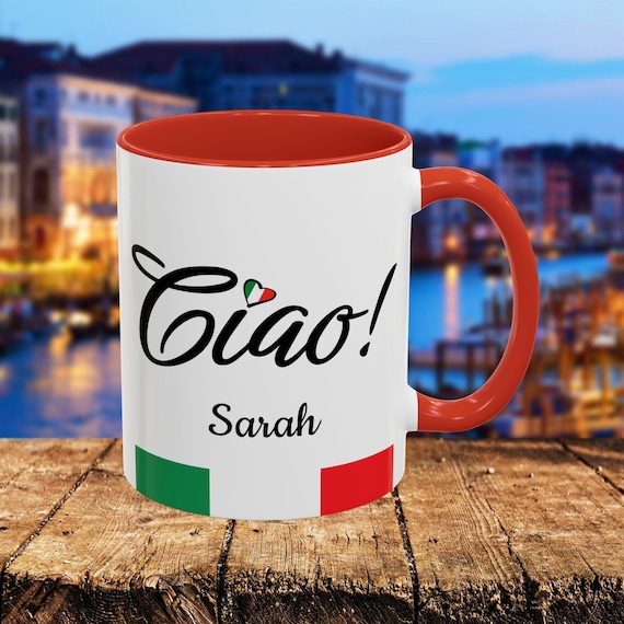 Tazza Da Caffè Umoristica 'Ciao, Tua Gueule' In Ceramica, Adatta Microonde E Lavastoviglie - Regalo Divertente - copertina
