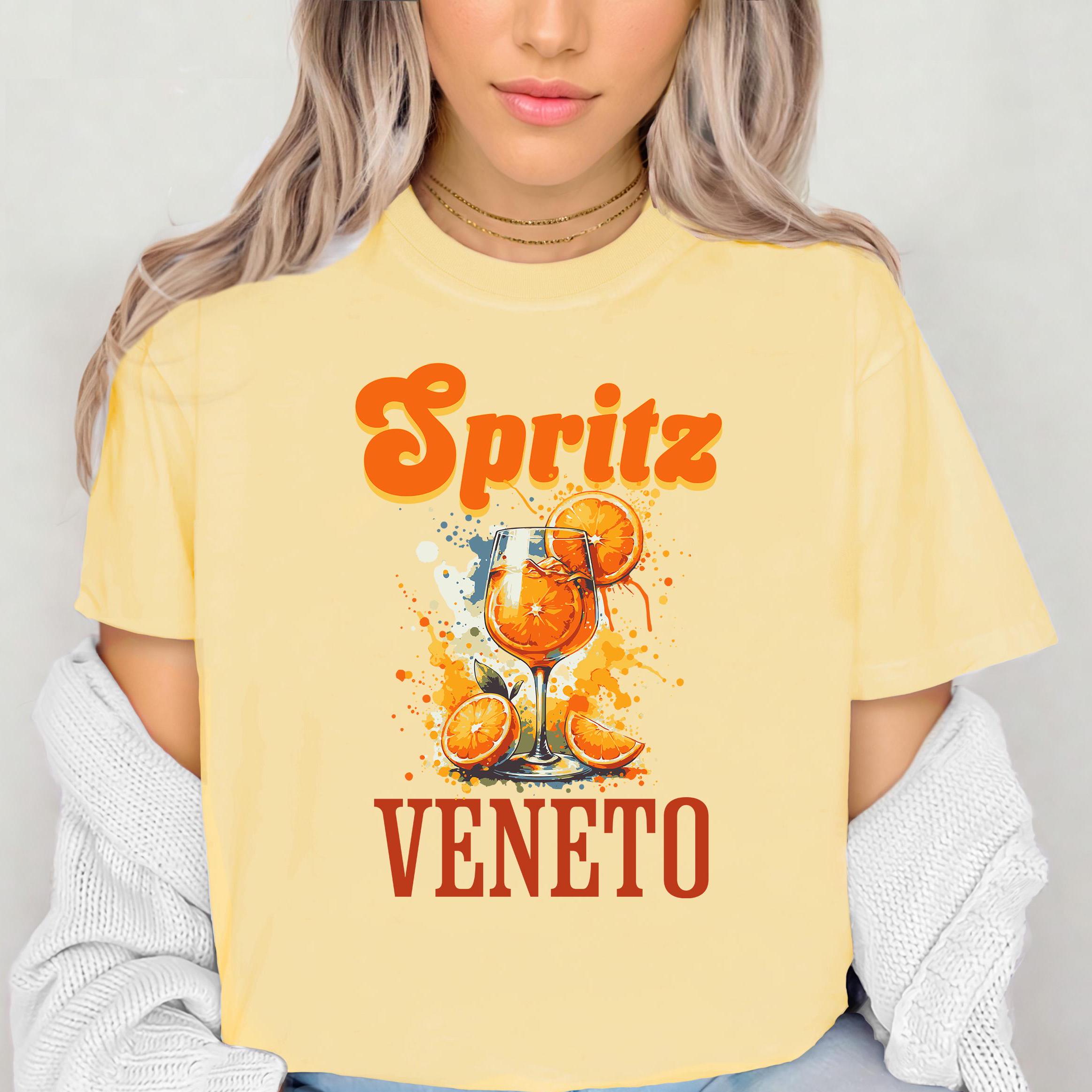 Spritz Veneto T-shirt: Italian Cocktail, Vintage Aperitivo Tee - Etsy