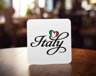 Drapeau coeur amour Italie : italien PNG SVG (téléchargement numérique)