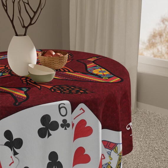 4 pezzi 130 x 220 cm poker tovaglia casinò tema decorazioni per feste Las Vegas tovaglia carta da gioco casinò tovaglie poker tema decorazione