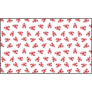 Stof kreeftpatroon, kustdecor, doe-het-zelfnaaien, projecten met strandthema, quiltstof, zomerambachten