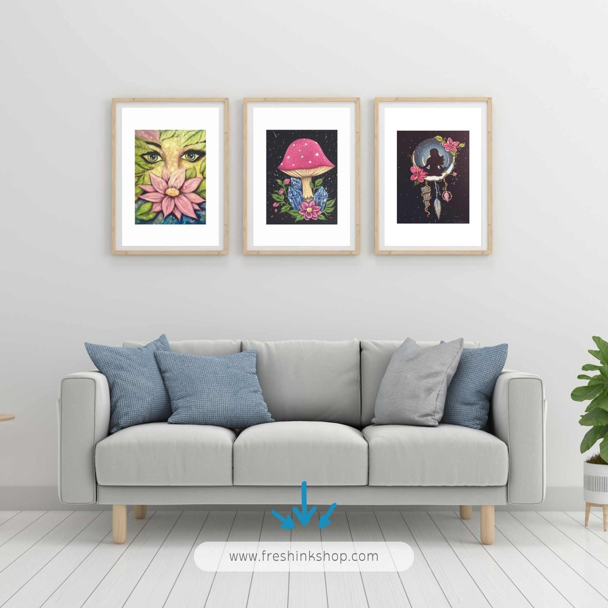 Mini Wall Art Bundle - Prints Set of 4 Choose 4 - 8 X 10