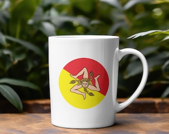 Sicilian Trinacria Medusa - Sicily Flag (Digital Download)