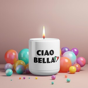 Téléchargement numérique italien, Ciao Bella, Italie, téléchargement instantané italien, Ciao, Bella, expression italienne, Hello Beautiful, Ciao SVG, Ciao PNG