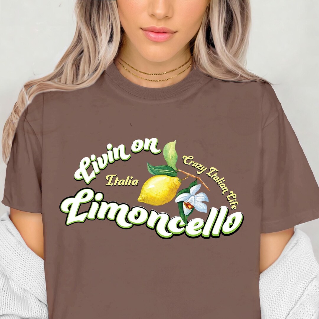 Limoncello Italian Summer T-shirt: Comfort Colors Aperitivo Tee - Etsy