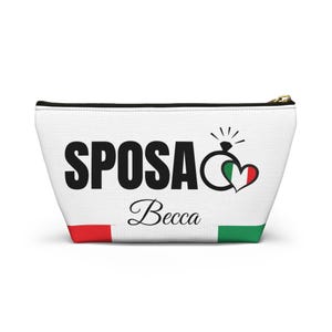 Italy Travel Gift, Personalized Italy Travel Bag, Italy Honeymoon Bag, Wedding Travel, Bridal Party Gift, Italy Themed Bag, Girl Trip
