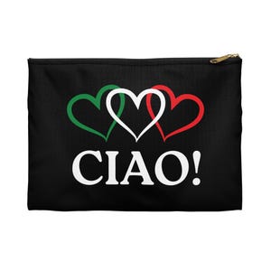 Italy Travel Gift, Personalized Ciao Travel Bag, Gift for Italian, Italy Honeymoon Gift, Italy Girl Trip Organizer, Italian Travel Pouch