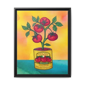 Cento Tomato Art Print: Italian Kitchen Wall Decor