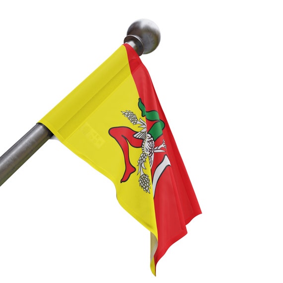 シチリアの旗: メドゥーサ トリナクリア、イタリアの家の装飾 - Etsy 日本