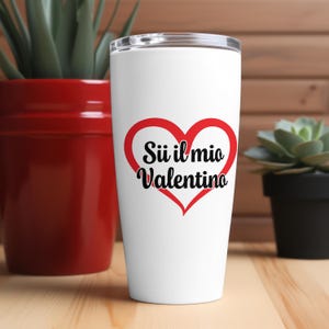 Italiaanse Valentijn, Buon San Valentino digitale download rood hart, Happy Valentines Day PNG SVG tshirt kaart teken poster sticker sticker