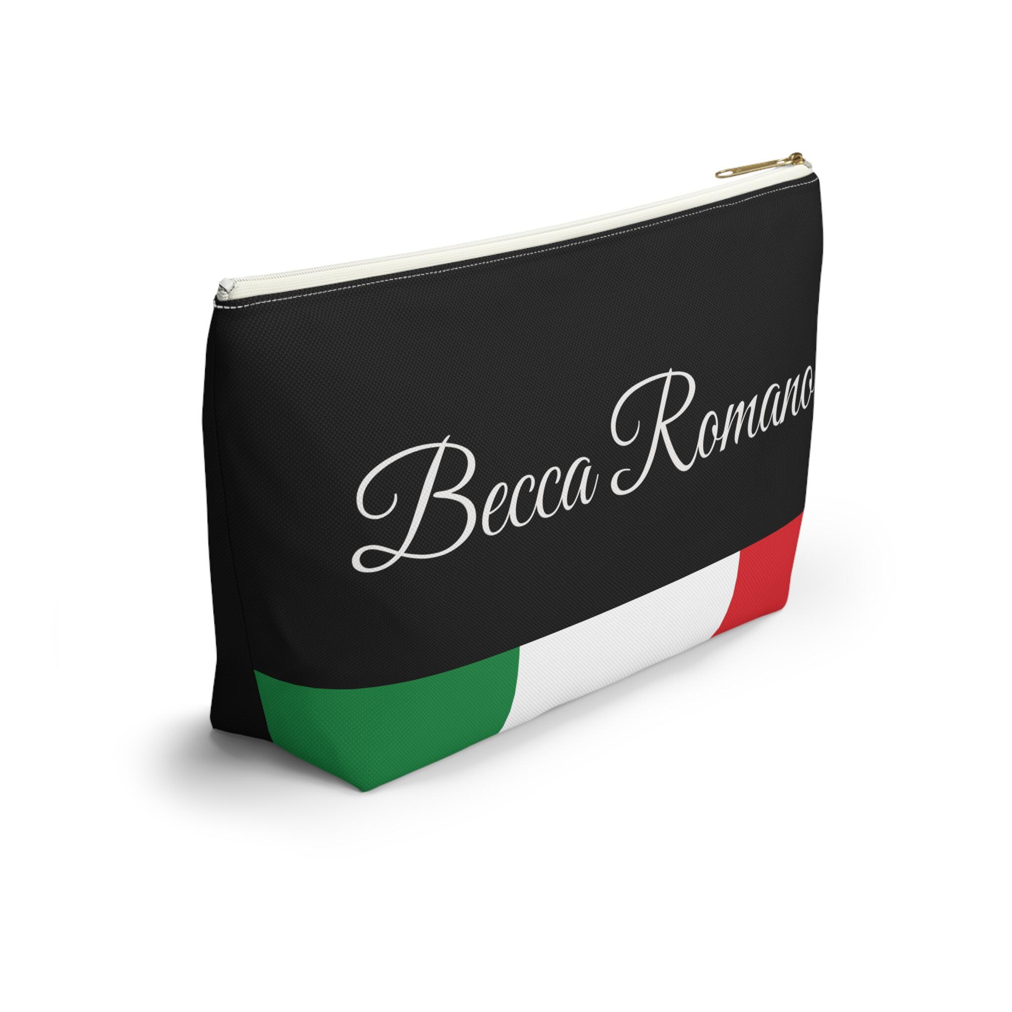 Italien-Reise Make-up Tasche – Segeltuch, Ciao-Aufdruck, Perfekt Als Urlaubs-Souvenir Oder Geschenk