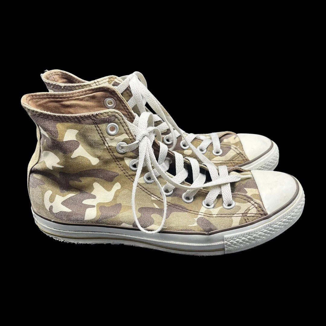 Camo Converse - Etsy