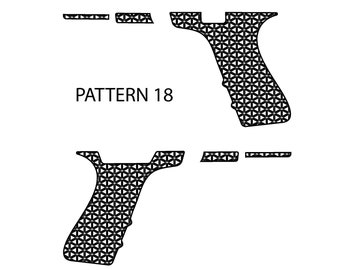 Laser Engraving Stippling Template for Glock 19 Frame Pattern - Etsy