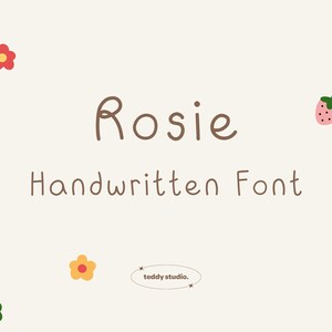 Rosie Handwritten Font