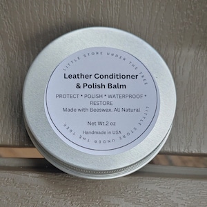 Leather Conditioner & Polish Balm