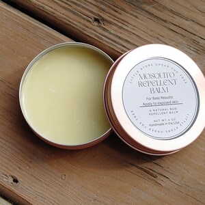 Mosquito Repellent Balm, Bug Bites Repellent, All Natural, Made in USA, Little Store Under tree