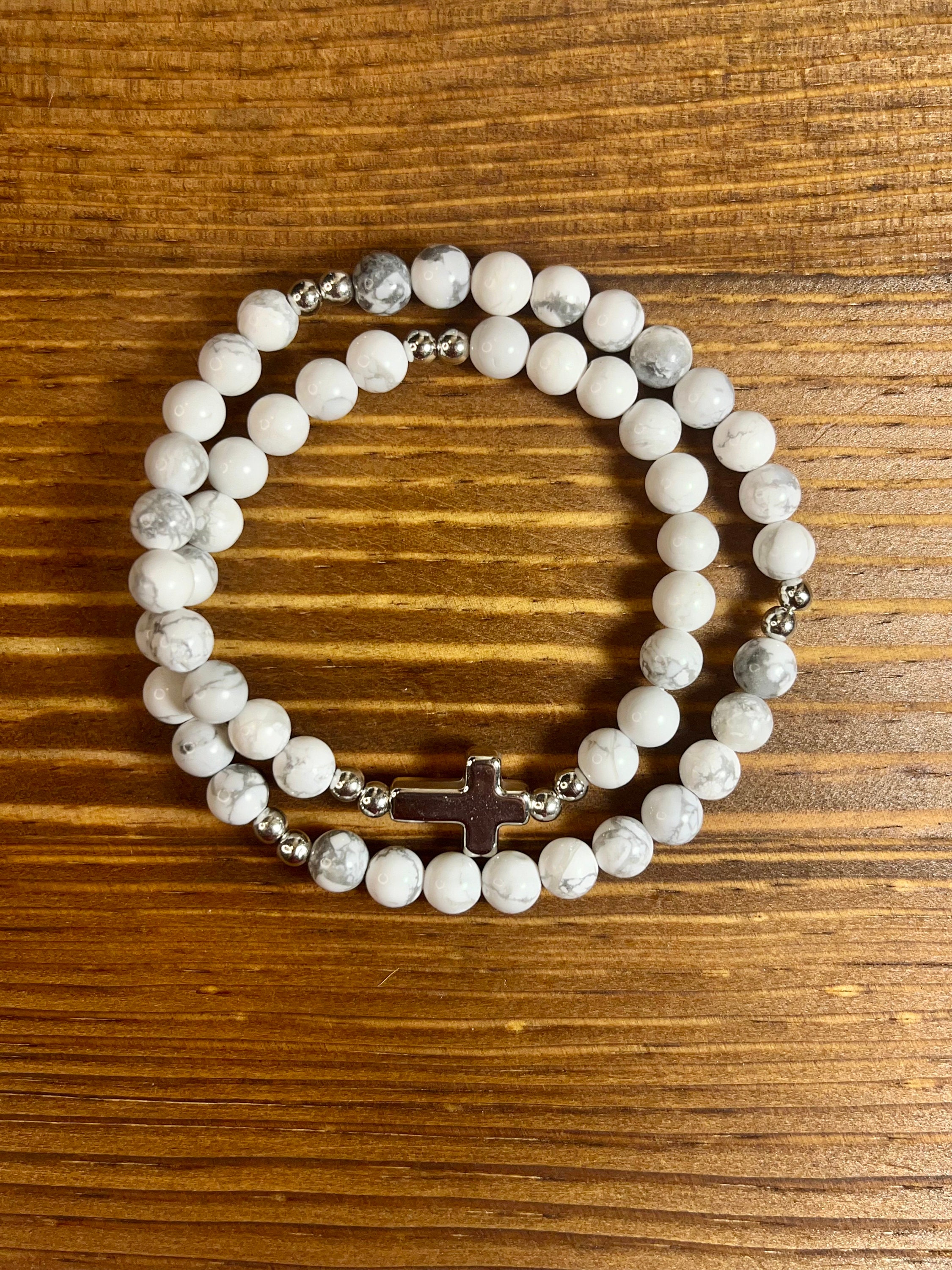 Handmade Stretch Beaded Rosary Bracelet, Colombian Elastic Rosary Bracelet, Catholic Gifts